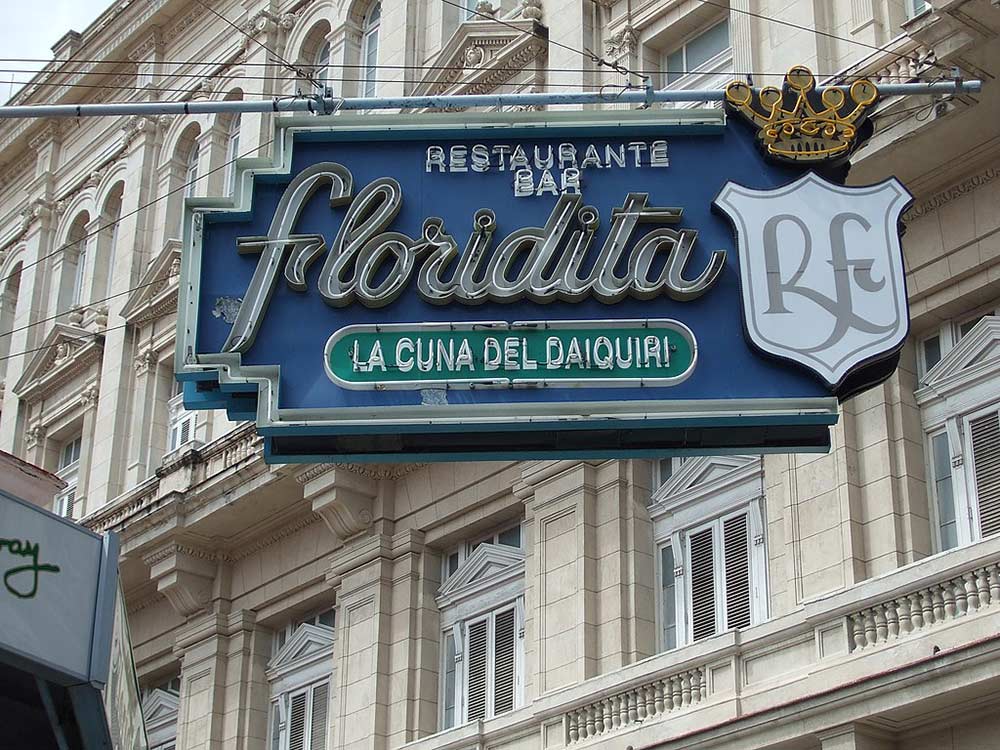 Top Ten Vintage Bars in the World #8 - El Floridita, Havana - Any Old Vintage