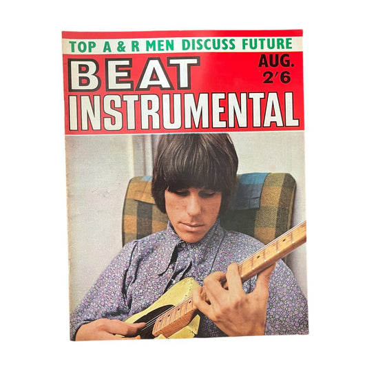 Beat Instrumental magazine August 1967 Jeff Beck - Any Old Vintage