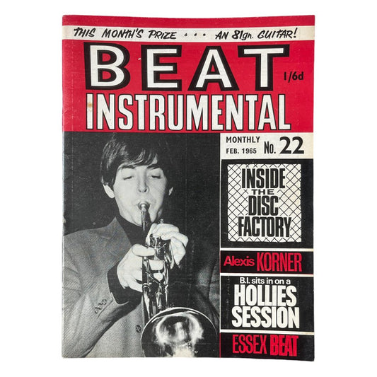 Beat Instrumental magazine Feb 1965 Paul McCartney - Any Old Vintage