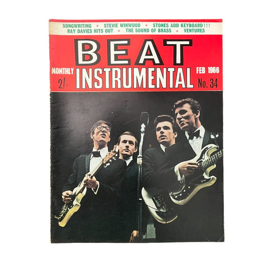 Beat Instrumental magazine Feb 1966 The Shadows - Any Old Vintage