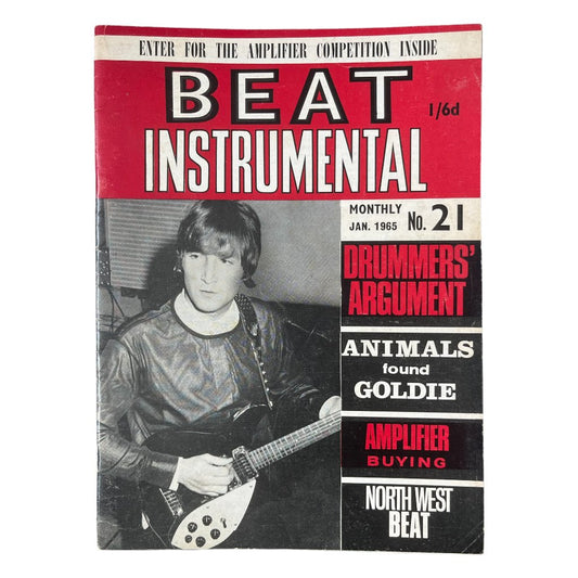 Beat Instrumental magazine Jan 1965 John Lennon - Any Old Vintage