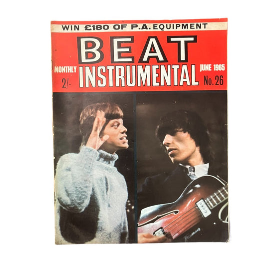 Beat Instrumental magazine June 1965 Jagger/Wyman - Any Old Vintage