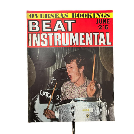 Beat Instrumental magazine June 1967 Ginger Baker - Any Old Vintage