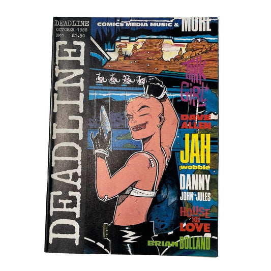 Deadline Magazine #1 (feat. Tank Girl) 1988 - Any Old Vintage