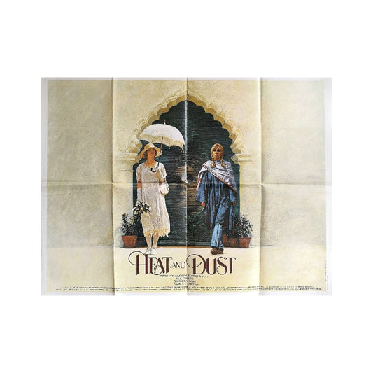 Heat & Dust (Merchant Ivory) Original 1983 Cinema Quad Poster - Any Old Vintage