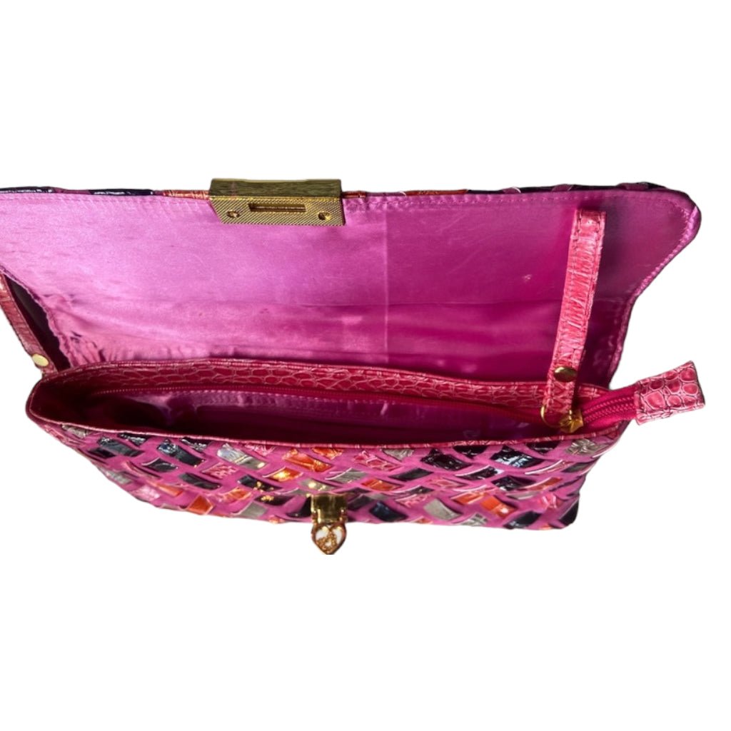 LYDC London Pink Clutch Bag - Any Old Vintage