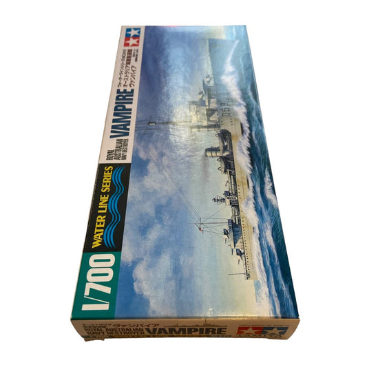 Tamiya 1/700 Royal Australian Navy Destroyer Vampire Unmade Model Kit - Any Old Vintage