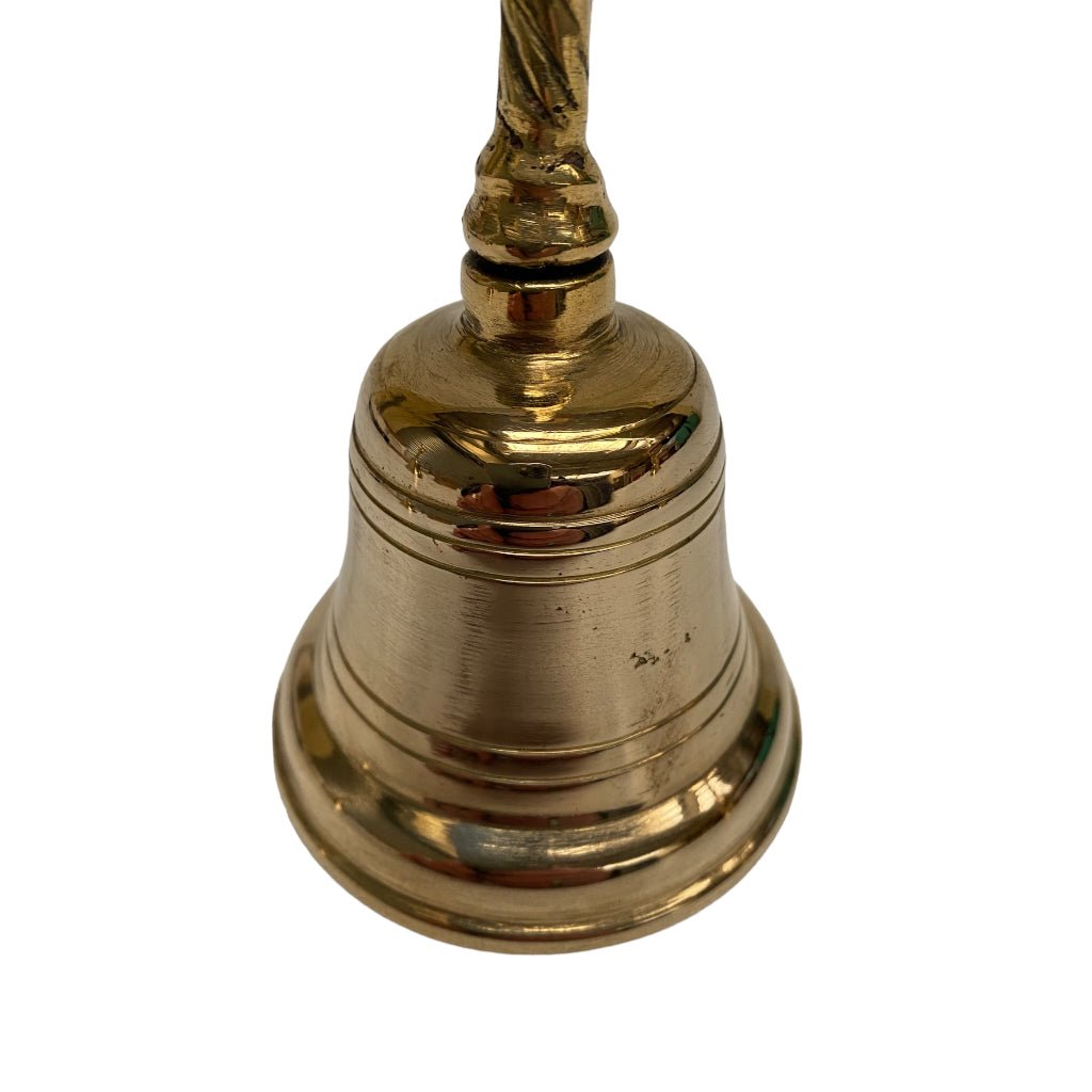 Vintage Ship’s Brass Hand Bell - Any Old Vintage