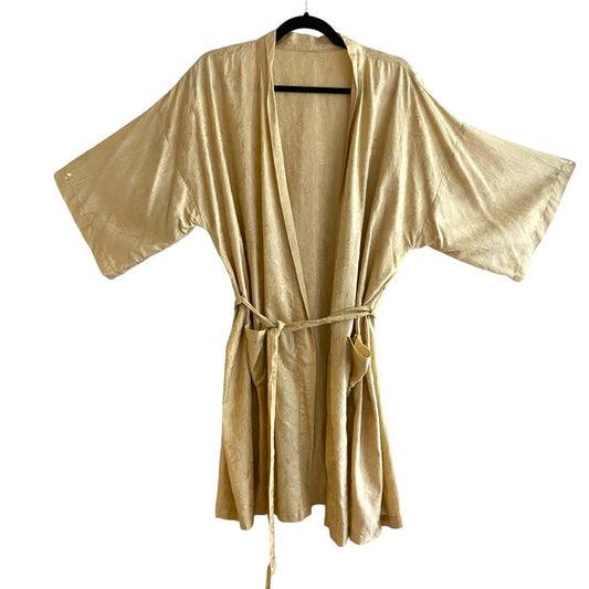 Vintage Silk Kimono Dressing Gown - Any Old Vintage