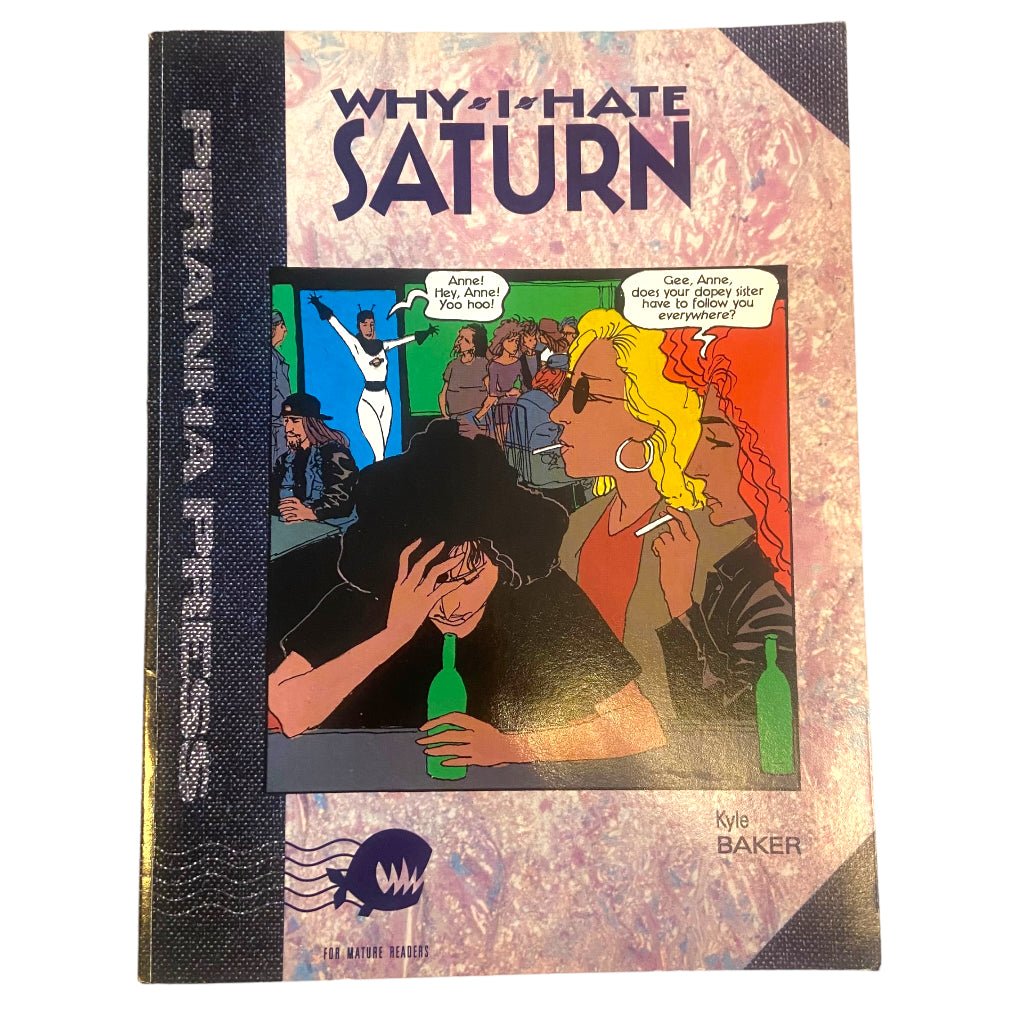 Vintage Why I Hate Saturn Graphic Novel - Any Old Vintage